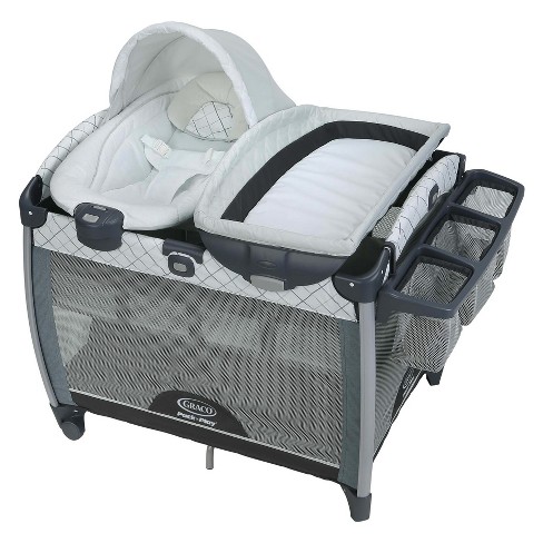 Graco Pack N Play Quick Connect Portable Bouncer With Bassinet