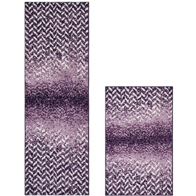 Casablanca Collection 100% Micro Polyester 2 Piece Bath Rug Set - Better Trends