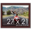PosterPalooza | Classic Modern Brown Picture Frame - UV Acrylic, Backing Board, Hanging Hardware Included - 3 of 4