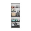 NicBex 71.1" H 4 Tier Free Standing Storage Bookshelves with Durable Structure for Office Home - 3 of 4