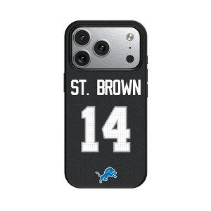 NFL Detroit Lions Players Game Tactic MagSafe Compatible Cell Phone Case for Apple iPhone 17 Series - 1 of 4