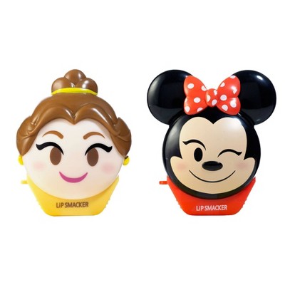 Lip Smacker Disney Emoji Lip Balm – Belle/Minnie – 2pk
