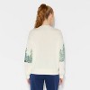 Women's Snoopy Fleece Graphic Pullover Sweatshirt - Cream - 3 of 3