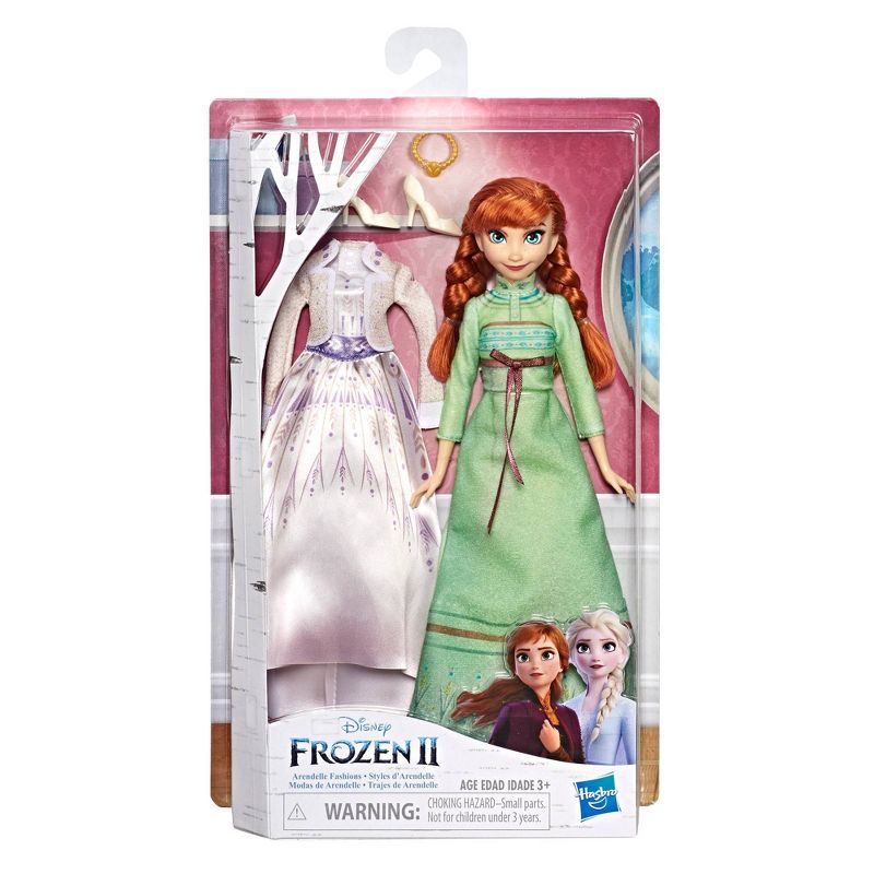 Disney Frozen 2 Arendelle Fashions Anna Fashion Doll With 2 Outfits, 2 of 4