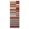 Washable Living Room Rugs Farmhouse Geometric Area Rug Soft No Slip Non-Shedding Carpet for Bedroom Dining Room Home Office - 3 of 4