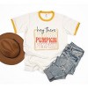 Simply Sage Market Women's Hey There Pumpkin Stacked Short Sleeve Ringer Tee - 2 of 3