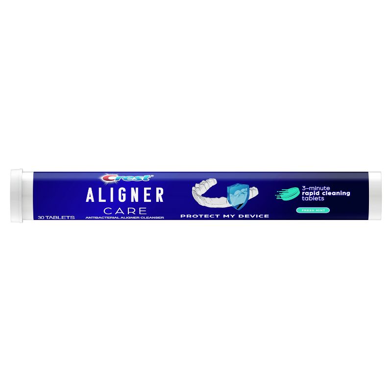 Crest Aligner Care Rapid Cleaning Tablets for Aligners, Retainers, Mouthguards - 60ct, 3 of 11