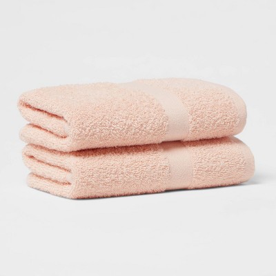 2pk Hand Towel Set Light Peach - Room Essentials&#8482;