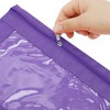 Unique Bargains Pencil Case for 3 Ring Binder Smooth Zipper Transparent Window for Folders - 3 of 4