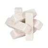 Decorative Object Stone Marble Interlocking Design, Modern Glam Accent for Home, Office, Bedroom, and Living Room Display - 4" White - 2 of 4