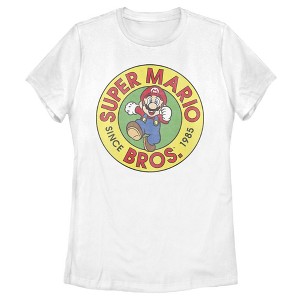 Women's Nintendo Super Mario Since 1985 T-Shirt - 1 of 4