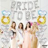 KatchOn, Silver Bride To Be Balloons Set - Pack of 17 | Silver Bachelorette Party Decorations - 3 of 4