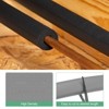 Unique Bargains Pipe Insulation Foam Tube Soft Flexible Foam Durable Fire Resistant Waterproof Pipe Insulation 1 Pc - 4 of 4
