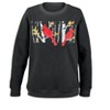 Collections Etc Birch Tree Forest and Cardinals Autumn Sweatshirt - 3 of 4