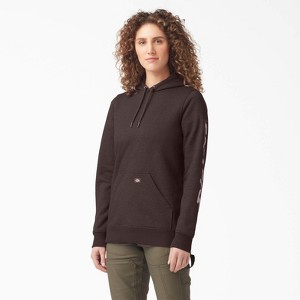 Dickies Women's Heavyweight Logo Sleeve Hoodie - 1 of 2
