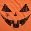 Mens Scary and Silly Pumpkin Face T Shirts Funny Halloween Jack O Lantern Smile Tees For Guys - Crazy Dog Men's T Shirt - 2 of 4