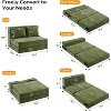VINGLI Futon Sofa Bed Sleeper Sofa Chair Bed Floor Sofa Twin Small Couch Folding Mattress Couches - 2 of 4