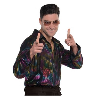Adult Disco Shirt Halloween Costume One Size