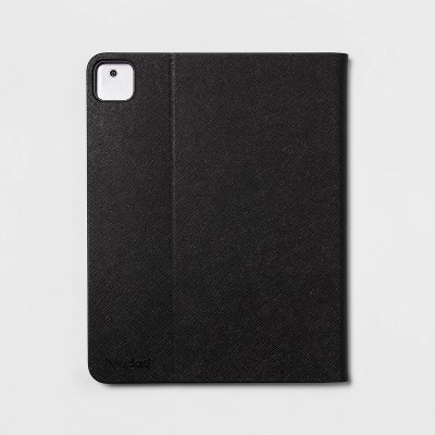 Apple iPad Air 10.9 inch and iPad Pro 11 inch Case - heyday&#8482; Black Saffiano