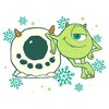 Womens Monsters Inc Snowball Mike Wasaoski T Shirt - 2 of 4
