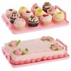 Juvale Clear Plastic 3 Tier Cupcake Carrier Storage Box Holder with Lid for 36 Cakes, 13.5x10.25x10.75 In - 4 of 4