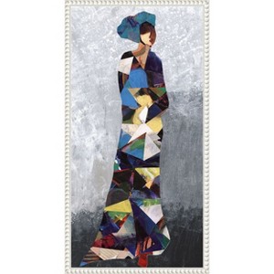 Amanti Art Couture Fashion II by Coco Good Canvas Wall Art Print Framed 14-in. W x 27-in. H. - 1 of 4
