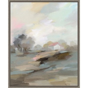 Amanti Art Farm in April by Silvia Vassileva Canvas Wall Art Print Framed 16 x 20-in. - 1 of 4