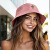 Dalix Sorcerer Frog Cotton Bucket Hat Lightweight Outdoor Travel Beach Everyday Womens - 4 of 4