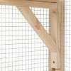 AZL1 Life Concept Pet Crates and Houses Large Outdoor Cat Enclosure with Multi Level Climbing Platforms Safe Ventilated, Beige, 39.4"*33.3"*63.8" - 3 of 4