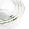 Gibson 6 Piece Assorted Glass Storage Container and Lid Set  in Mint - 4 of 4