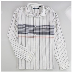 Perry Ellis Mens Engineered Plaid Button Up Shirt - 1 of 2