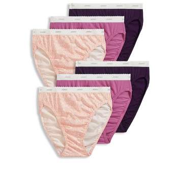 Jockey Womens Plus Size Elance French Cut 3 Pack Underwear Cuts 100% Cotton  8 Love Fest/pink Pearl/dainty Dot : Target