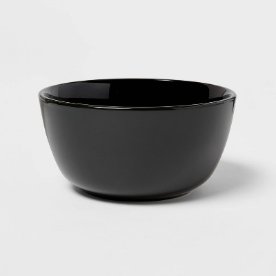 12-Piece Black Ceramic Dinnerware Set