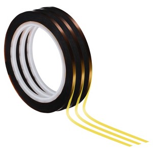 Unique Bargains Adhesive Versatile Durable DIY Art Whiteboard Tape 3 Pcs - 1 of 4