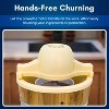 Elite Cuisine 4qt Old Fashioned Pine Bucket Electric Ice Cream Maker - 3 of 4