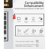 Syntech USB C Female to USB Male Adapter Pack of 3 [Travel Must Haves, Aluminum] USB C to USB Adapter, Type C Charger Cable Power Converter - 4 of 4