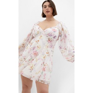 Flirty And Floral Dress (S-Xl)