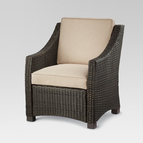 belvedere wicker patio club chair - threshold™ : target