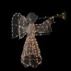 Northlight Lighted 3D Trumpeting Angel Outdoor Christmas Decoration - 44" - Clear Lights - 3 of 3