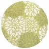 JONATHAN Y Zinnia Modern Floral Textured Weave Indoor/Outdoor Area Rug - 2 of 4