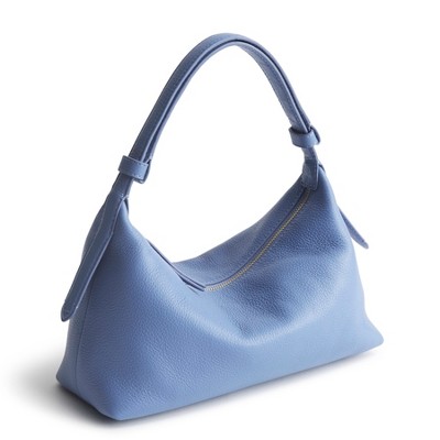 Vera Bradley Women's Leather Roxbury Crescent Shoulder Bag