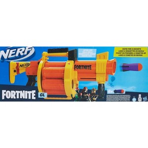 Nerf Fortnite GL Rocket-Firing Blaster – 6-Rocket Drum, Pump-To-Fire – Includes 6 Official Nerf Rockets – for Youth, Teen, Adult - 1 of 1