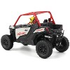 Can-Am Maverick Sport XRC 1000R Red and Gray with Driver Figure 1/32 Diecast Model by BRP Models - 3 of 4