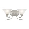 Livex Lighting Coronado 2 - Light Vanity in  Brushed Nickel - 4 of 4