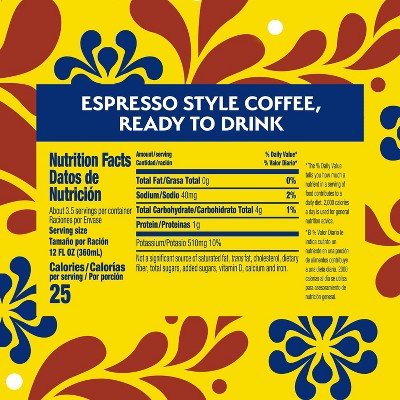 Cafe Bustelo Cafe de Olla Espresso Style Iced Coffee - 40 fl oz