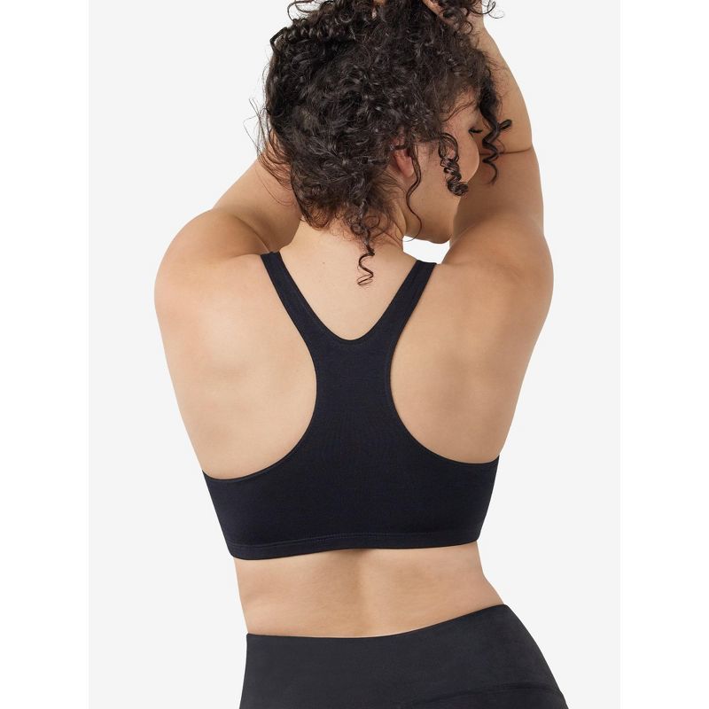 Leading Lady The Serena - Cotton Wirefree Sports Bra, 2 of 6