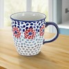 Blue Rose Polish Pottery Manufaktura Coffee Mug - 2 of 2