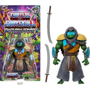 Masters of the Universe Motu Origins Turtles of Grayskull Stealth Ninja Leonardo Action Figure - 1 of 4