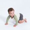 Gerber Baby and Toddler Boys' Long Sleeve Baseball Raglan Tees, 3-Pack - 2 of 4
