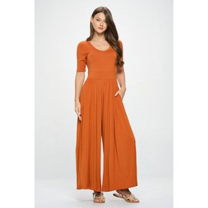 WEST K Women's Jana Short Sleeve Knit Jumpsuit - 1 of 3